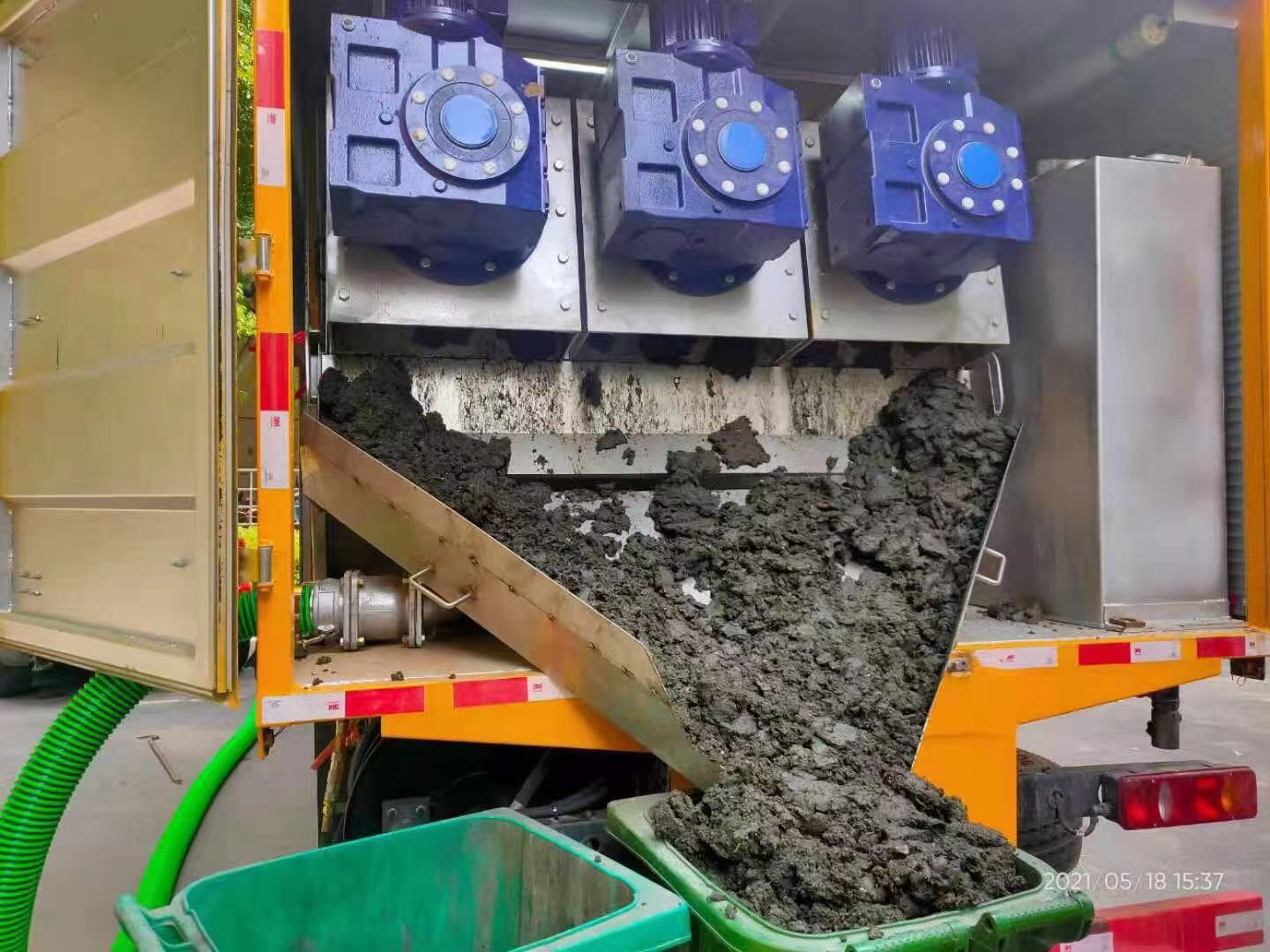 曹县化粪池清掏城市维护站-泥浆净化干湿分离处理